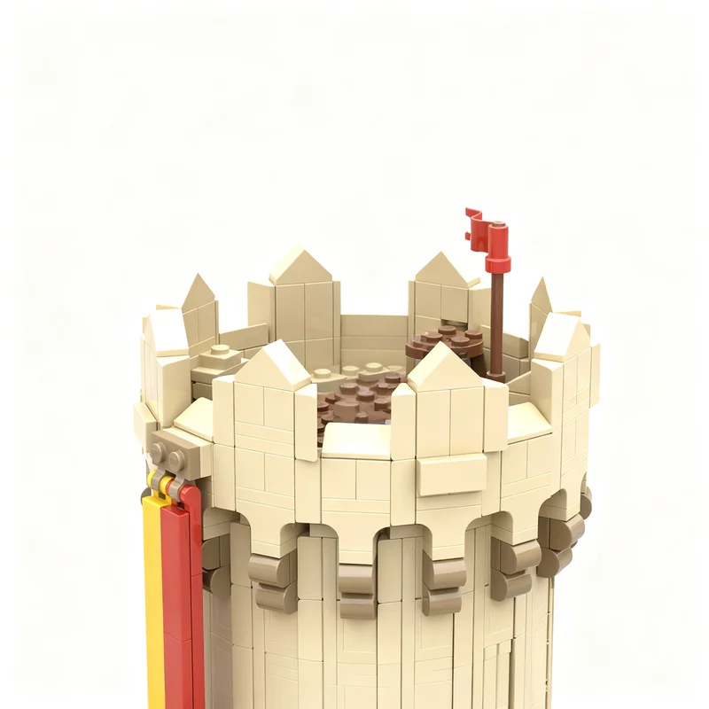 3142pcs MOC BrickLink Designer Program Guarded Oasis Model Building Blocks Architecture Toy Christmas Gifts Idea DIY Creative