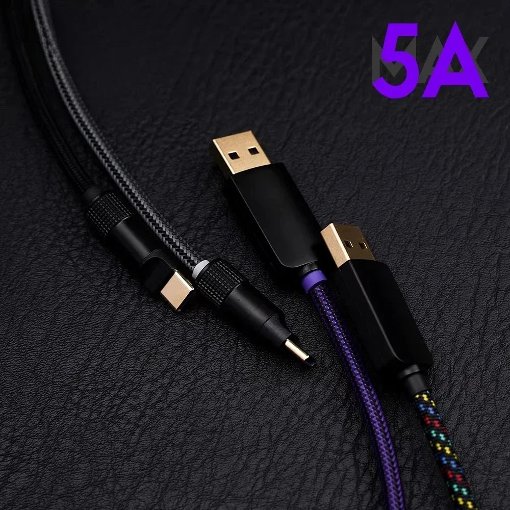 Fast charging data cable, umbrella rope, nylon braided, charging, keyboard cable.