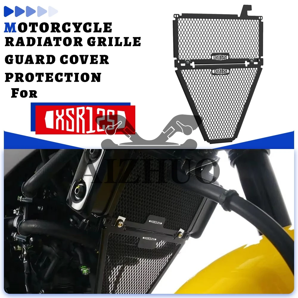 

Для Yamaha XSR125 XSR-125 MT-125 XSR MT 125 2021 2022 2023 2024 аксессуары для мотоциклов решетка радиатора защитная крышка