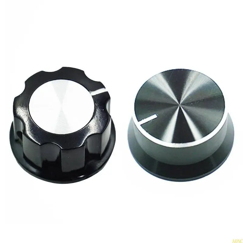 A0NC Control volumen perilla giratoria Control potenciómetro cubierta del interruptor fácil usar