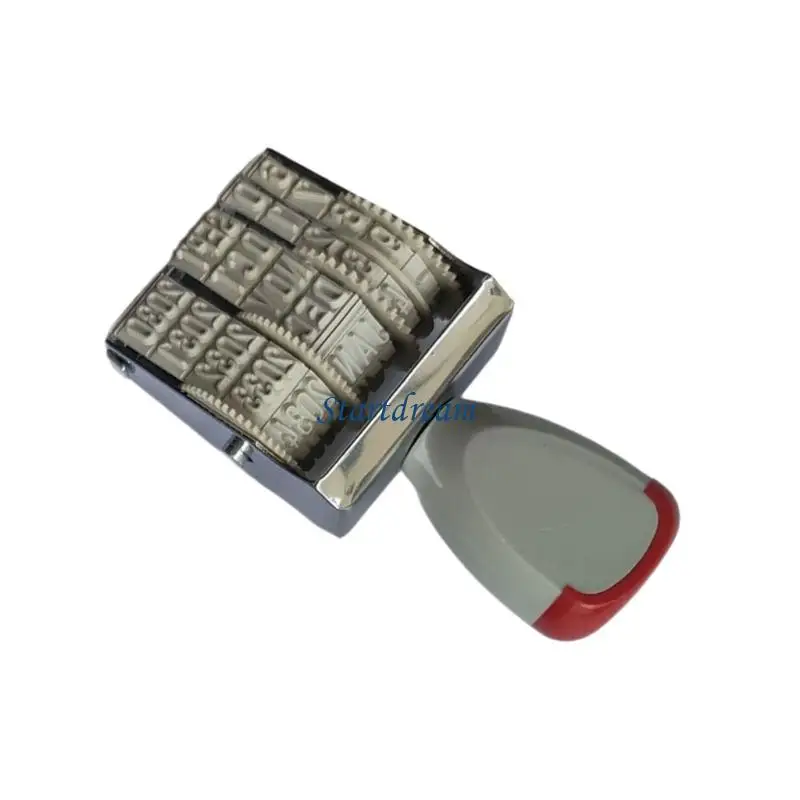 رقم ختم الطوابع الأسباني تاريخ طوابع ختم ختم قابلة للتعديل سهلة لاستخدام ختم طوابع الختم الفرنسي K92C