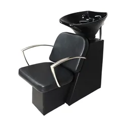 Seated shampoo bed Hair salon Hair treatment bed Mobile shampoo basin Beauty haircut Half lying down Flush shampoo chair