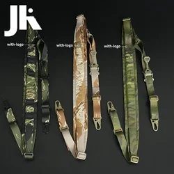 Airsoft Tactical QD Quick Release Sling Strap 2 Points Adjustable Rifle Nylon Strap Outdoor Hunting M4 Ak Sling Accessory