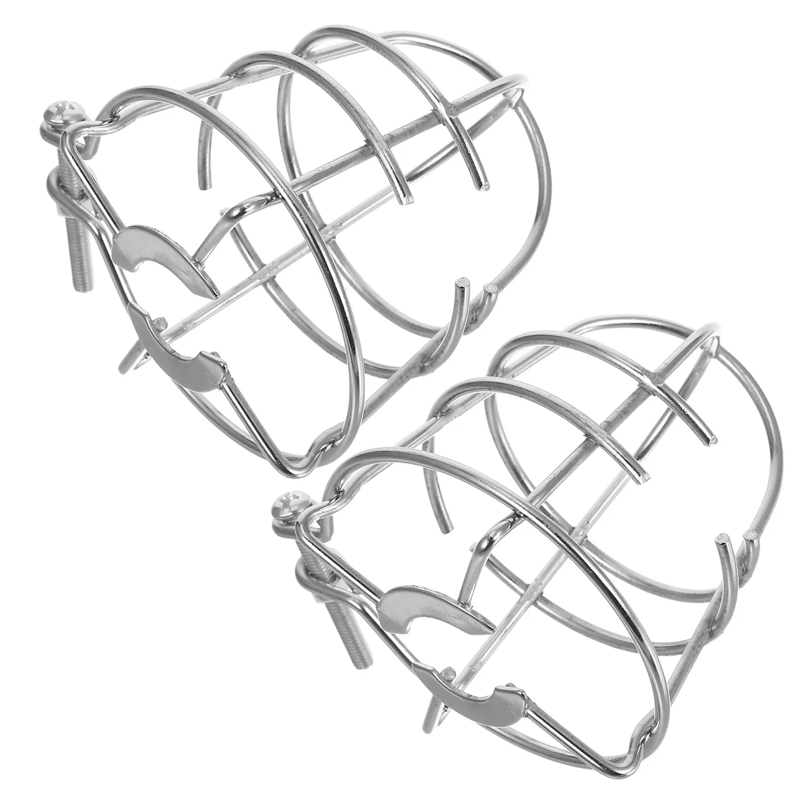 

2Pcs Sprinkler Head Protector Universal Fire Sprinkler Cover Cage for Ceiling Pendent Wall Mount Stainless Shield