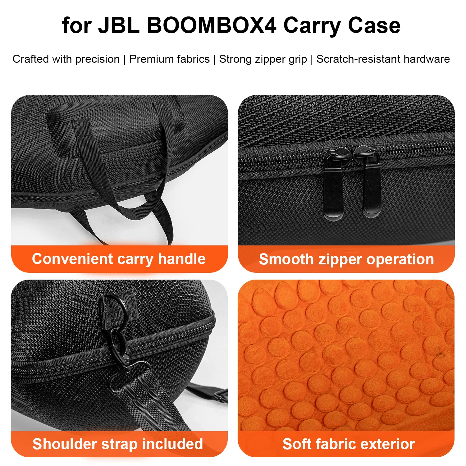 

Newest Carry Case for JBL Boombox 4 Speaker Storage Bag ,Outdoor Shoulder Case for JBL Boombox4 Speaker Storage Box