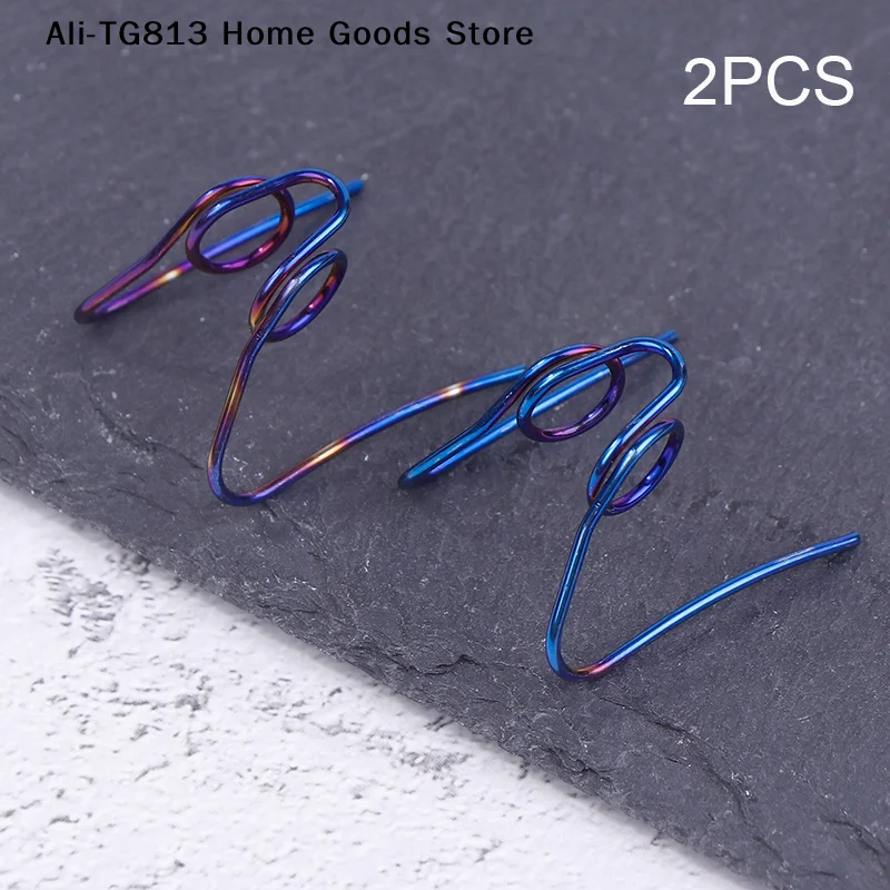 

[TG813]2 PCS Single Hole Universal Spring Motorcycle Scooter Disc Brake Caliper Spring Brake Pad Automatic Separator Shrapnel