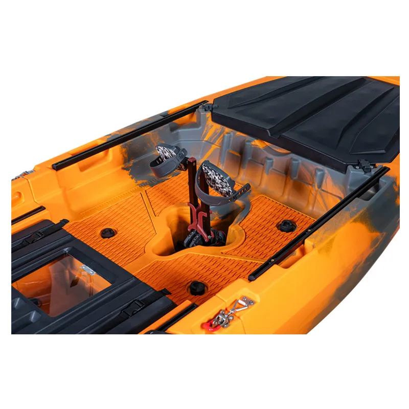 دواسة زعانف قابلة للفصل عالية الأداء لشخص واحد مع فتحة سمكة حية خاصة