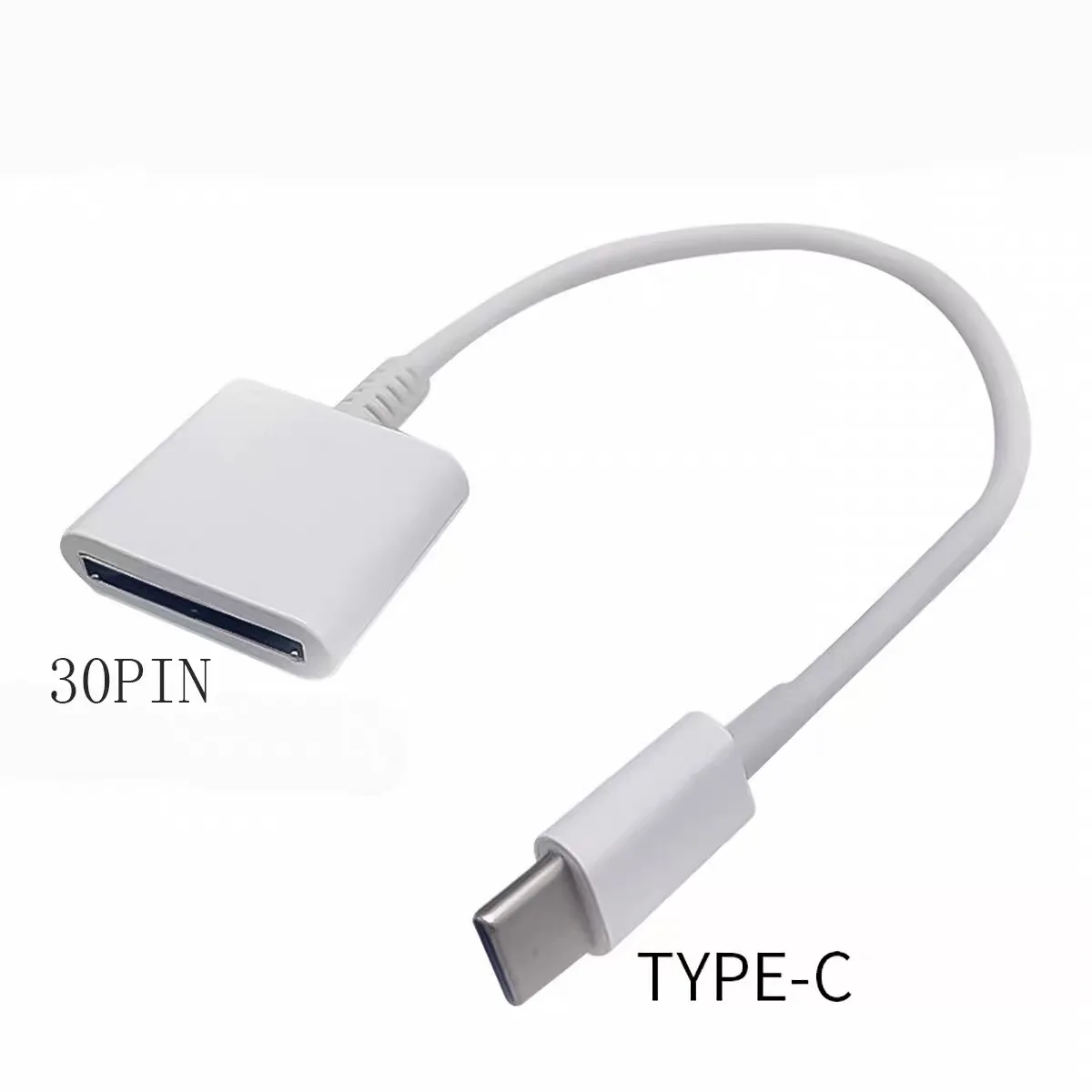 New Dock 30-Pin Female To USB-C USB 3.1 Micro USB Type C Male Short Charging Cable For Huawei Samsung Mac Onplus