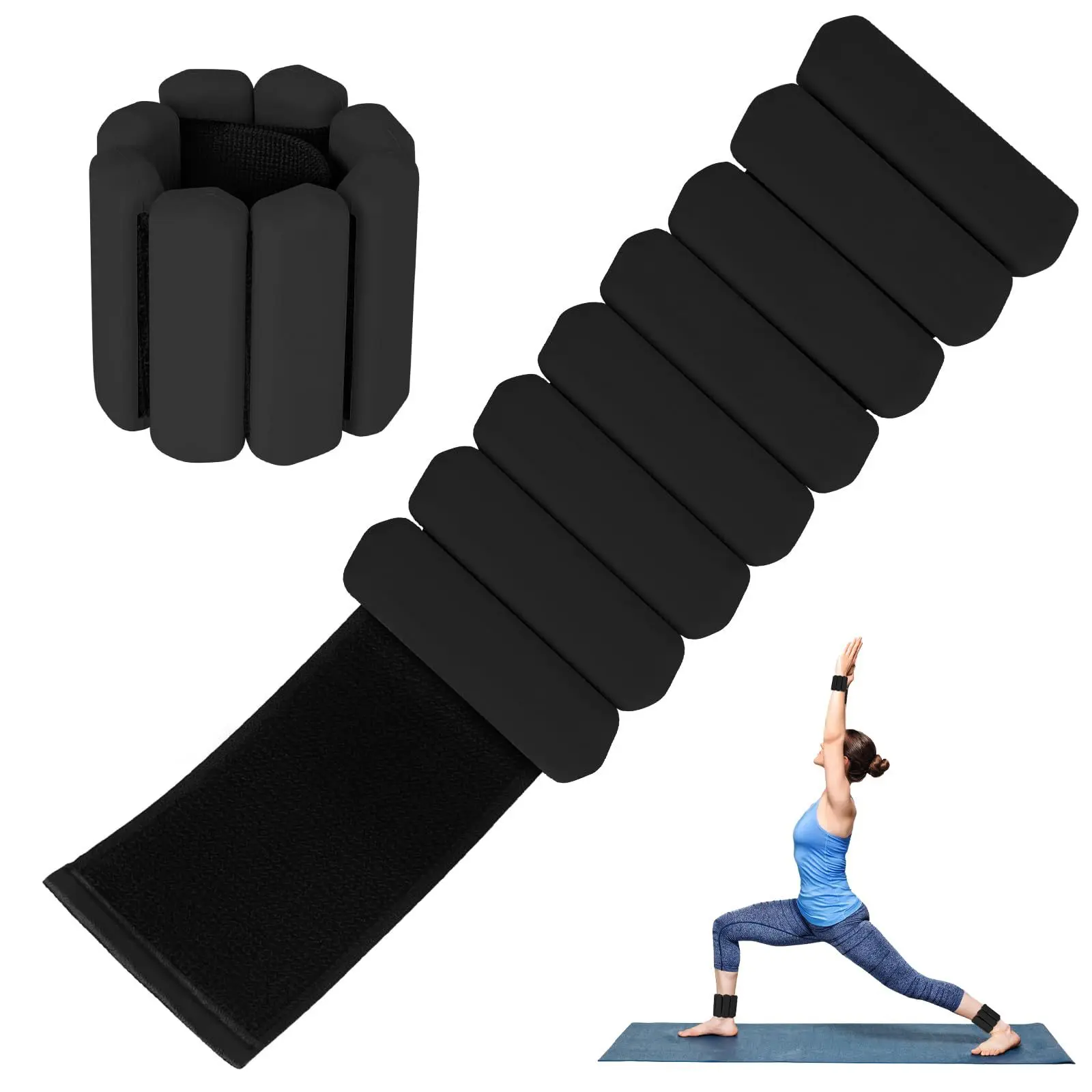 Waterproof Limb Musculation Load 450/900gBearing Wristband Gym Sports Equipment Small And Compact Yoga Adjustable Fitness