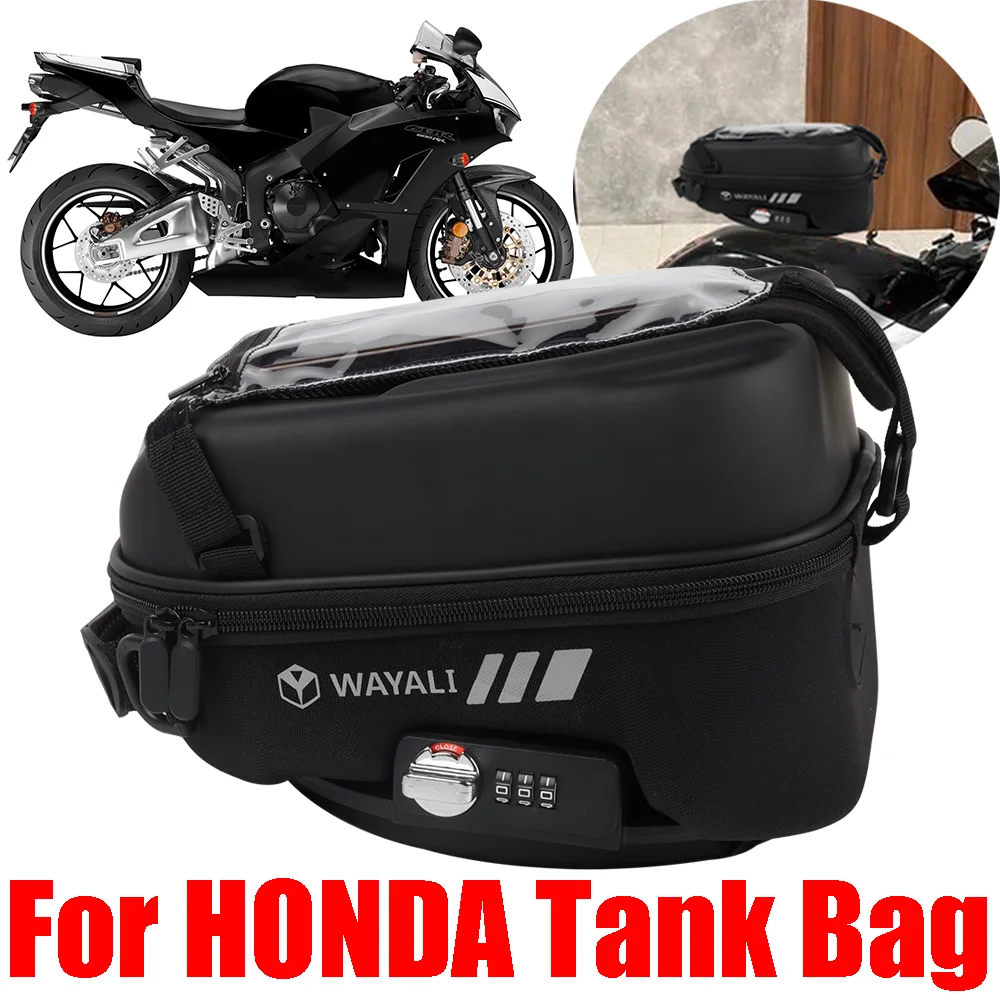 

Tank Bag Tanklock Storage Bags For HONDA CBR600RR CB CBR 600 RR F3 F4 F4i Hornet CBR 900 1000 RR 1100 VFR 800 1200 F Accessories