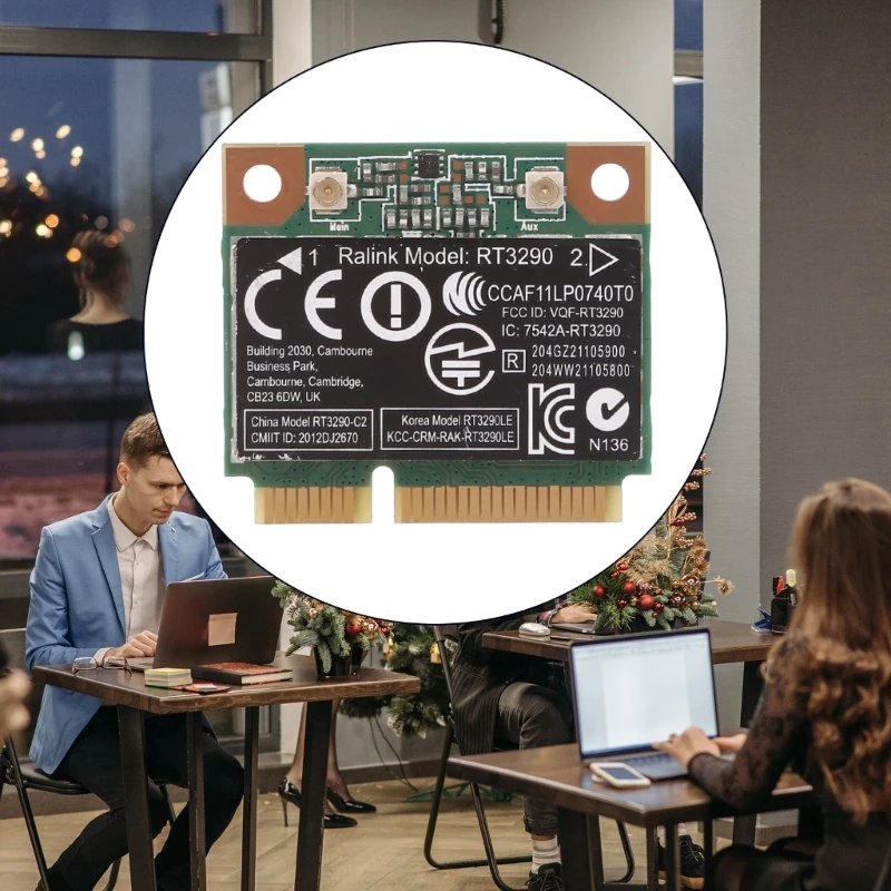 F3MA RT3290 802.11b Беспроводная Wi-Fi карта Bluetooth-совместимая 3,0 Половинная мини-карта PCI-E Замена для CQ58 M6 DV4