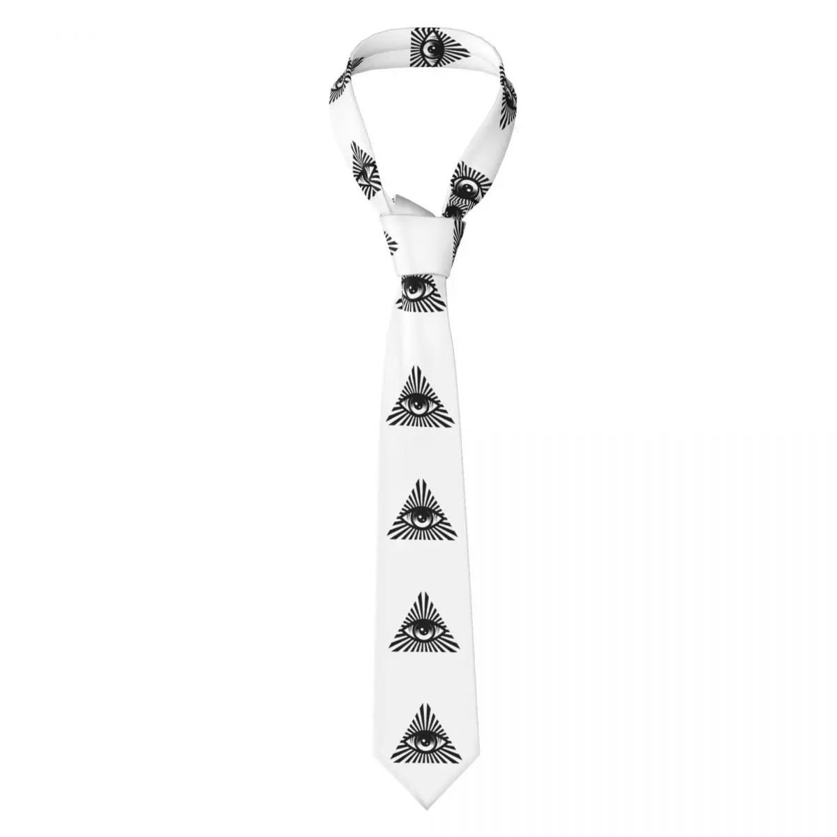 Eye Of Providence, All Seeing Eye галстук для мужчин, шелковый полиэстер, тонкие галстуки, костюмы для вечеринок, классический галстук Gravatas