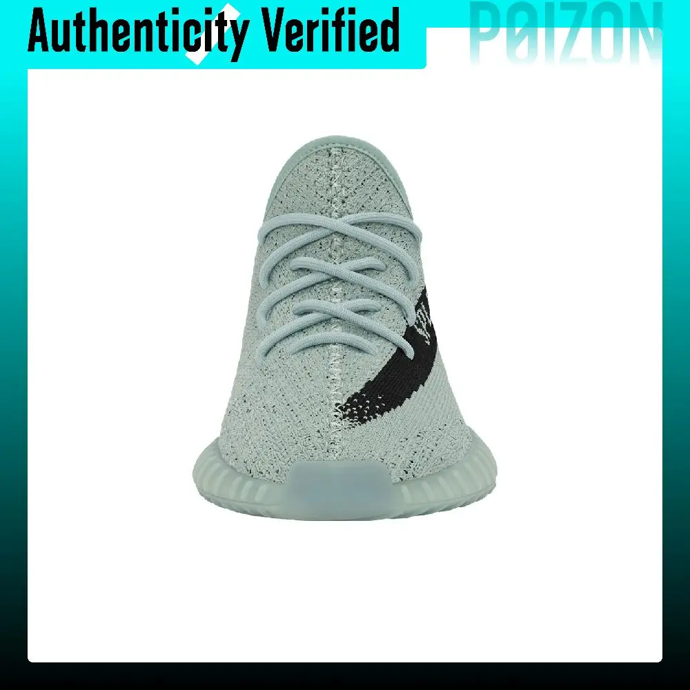Adidas Originals Yeezy Boost 350 V2 Maris Sal Paint Strip 'Salt Core Black Salt' Fabric Trendy HQ2060 view 4