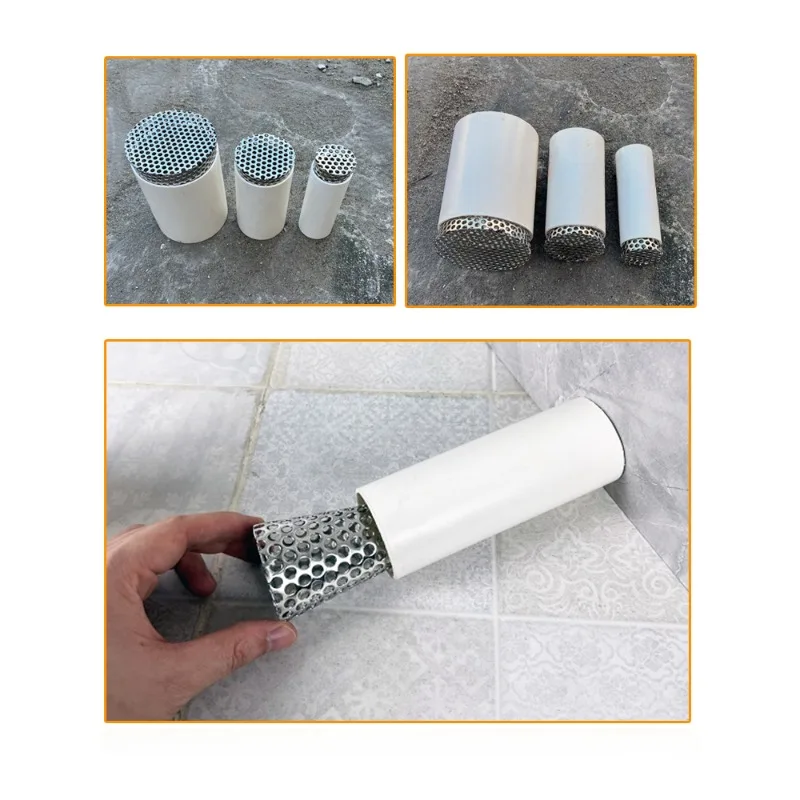 Drainage pipe anti rodent rooftop 110 drainage outlet anti insect bird filter cover