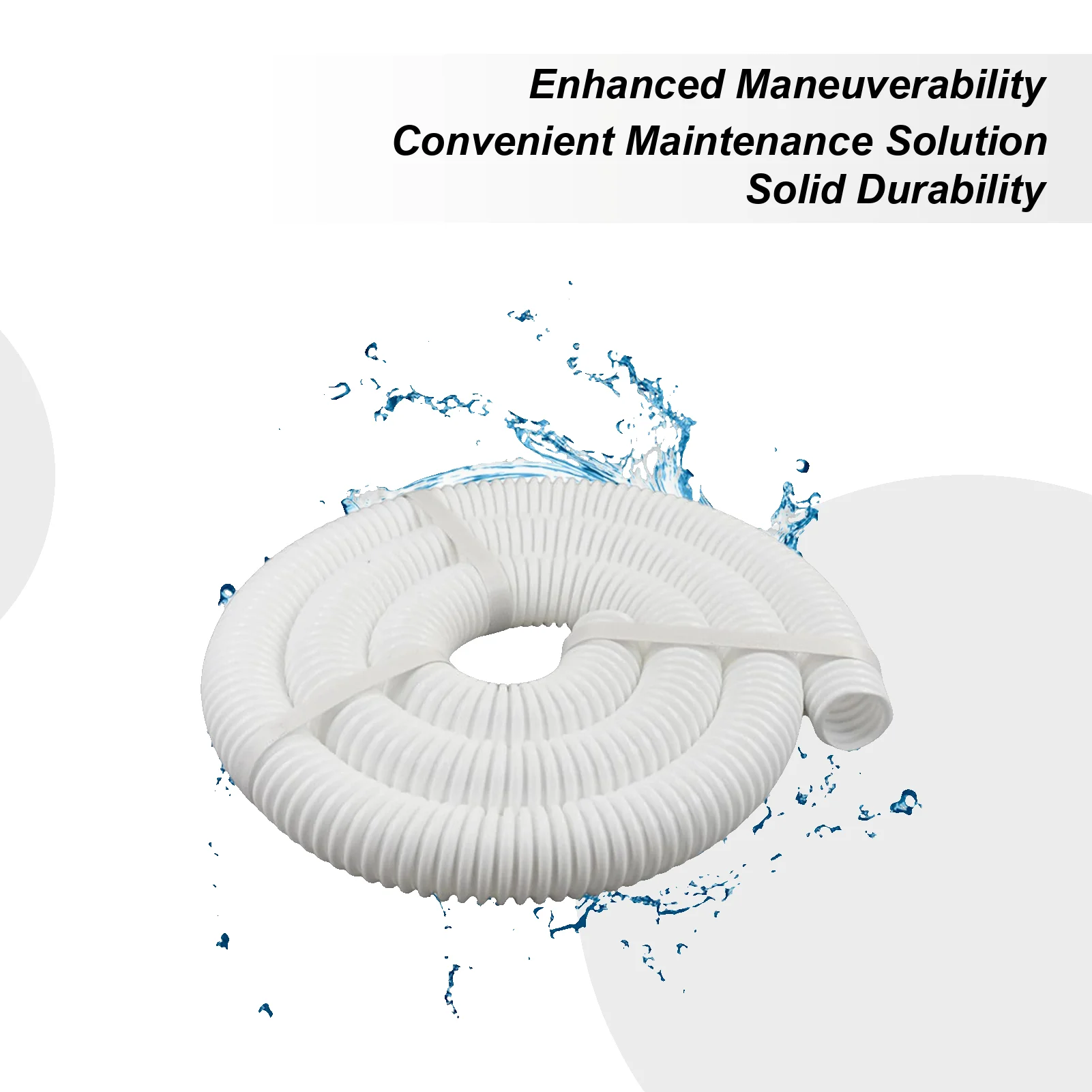 

Pool Cleaner Hose Professional Vacuum Hose Spa Replacement Parts For Waste Rinse Cleaning Gardening Supplies Outdoor Summer
