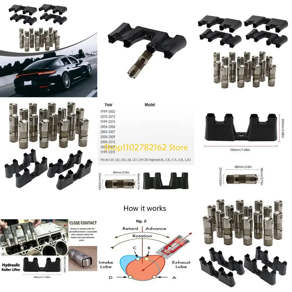 

547B Vehicle Valves Lifter High Strength Alloy Construction Design 12499225 12564012 17122490