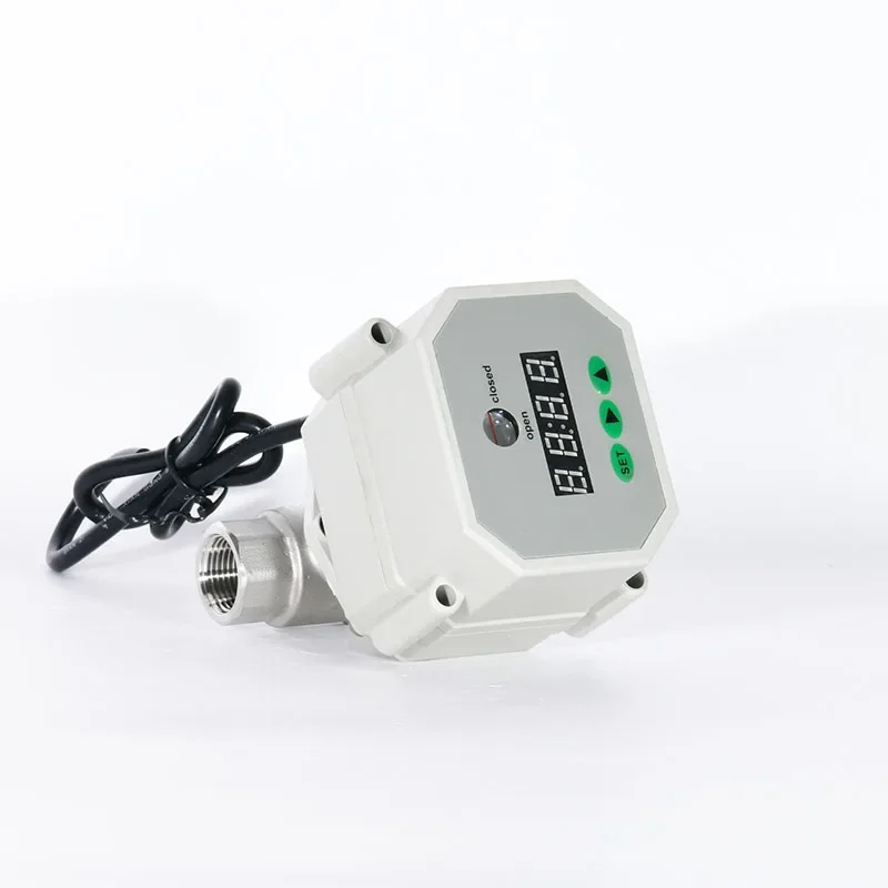 

2-Way G1/2 Electronic Stainless Steel Automatic Circulation Time Drain Valve