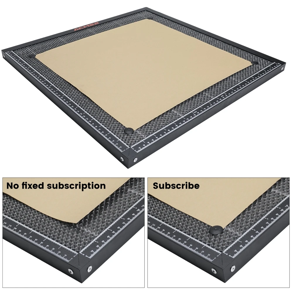 Grawer laserowy stół roboczy o strukturze plastra miodu platforma panelowa ze stali dla CO2 lub maszyna do cięcia laserem diodowym 30*30/33*33 Cm