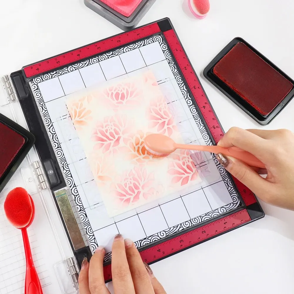 Стандартная палочка для опускания штампов и коврик для штампов, резиновый материал для бюрократических целей