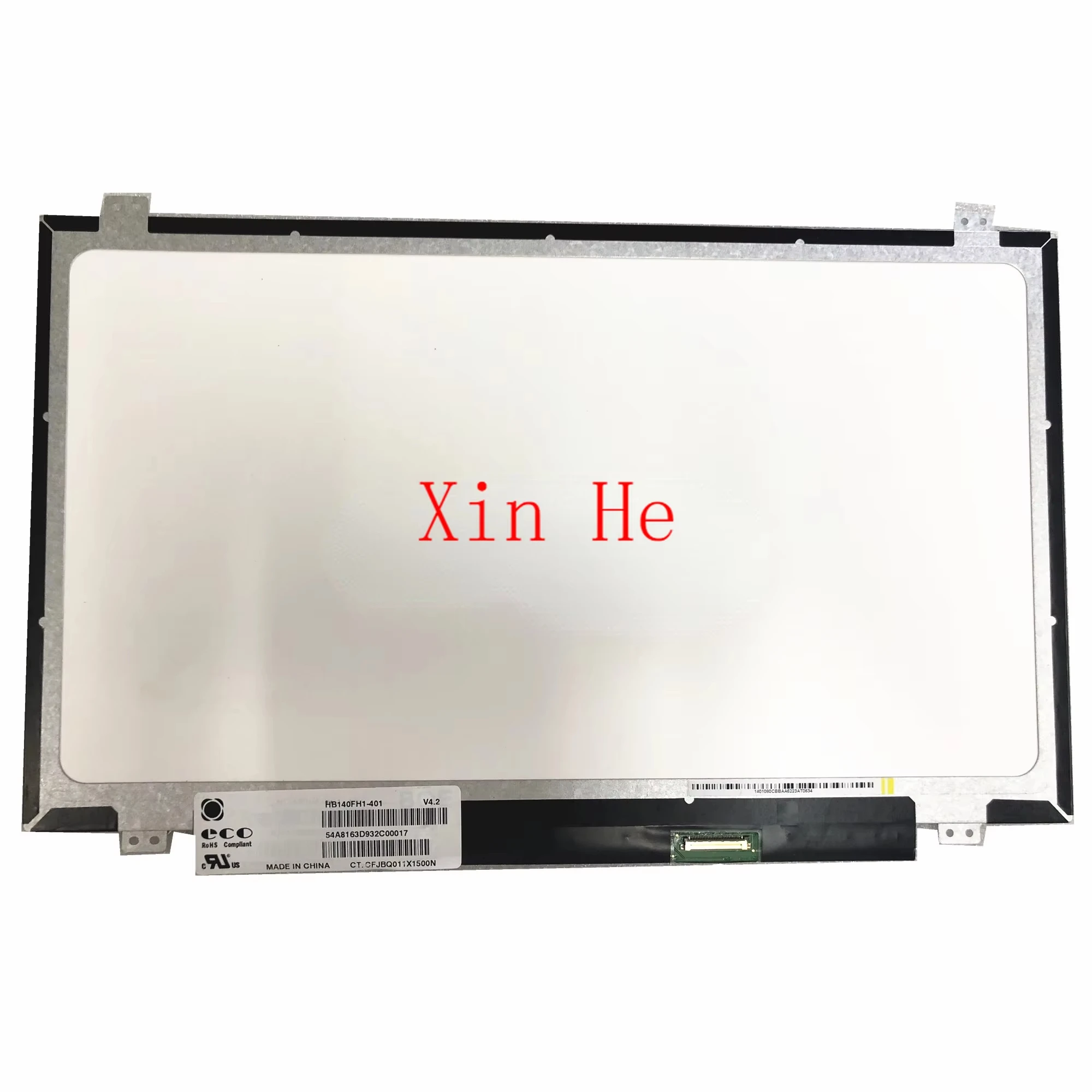 14.0 ''HB140FH1-401 HB140FH1-301 N140HGE-EA1 N140HGE-EAA N140HGE-EBA EDP 30 Pinos 1920*1080 Tela LCD Do Portátil