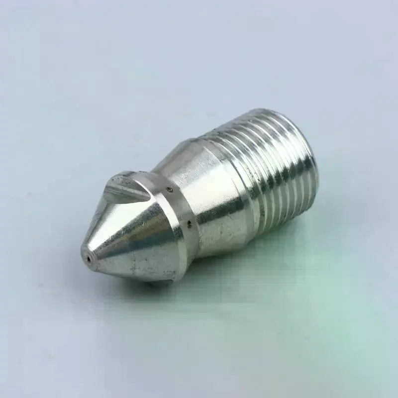 Rear Hole Cleaning Nozzle, Pressure Washer, Drain Sewer, Pipe Spray Nozzle, Rotary Clearning Nozzle, 3/8 