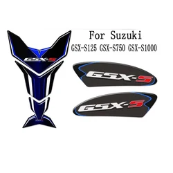 스즈키 GSX-S125 GSX-S750 GSX-S1000 탱크 패드 보호대 스티커, 데칼 펜더 GSXS GSX-S 750 1000 로고