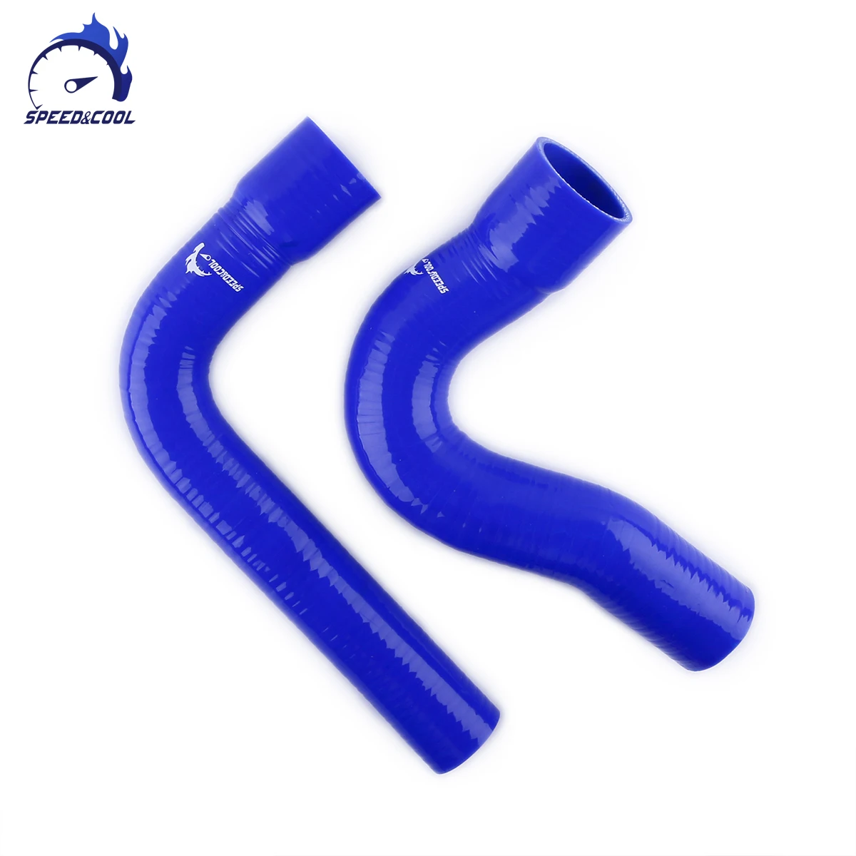 SPEED&COOL For 1967-1970 Ford Mustang Fairlane V8 6.4L 7.0L Silicone Radiator Coolant Pipe Tube Hose Kit