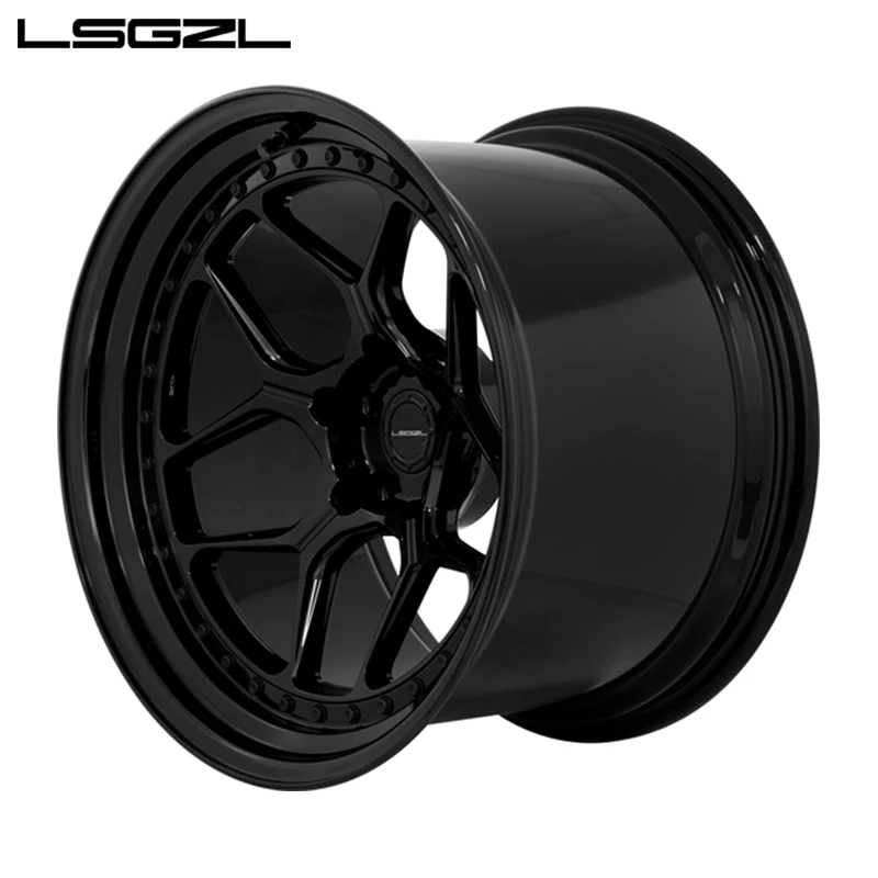 19-20 Inch 5x120 PCD 2 Piece Custom Rim Luxury Stylish Modified High End Car Auto Modification Replacement Wheel Accessories