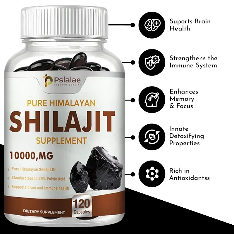 Shilajit - Helps with Memory, Brain Function, Cardiovascular Health, Immune Health