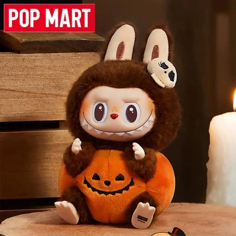 

POP MART The Monsters Labubu Happy Halloween Party Series Vinyl Plush Pendant Keychain Toys Dolls Anime Action Figure Decoration