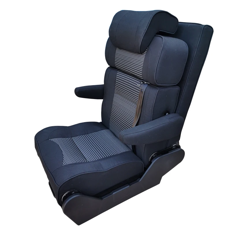 

Campervan 3 Fold Single Caravan Seating Bed With 3 Folds For The RV Van Seating Sofa Bed With The Fashion Germany Cloth Cover