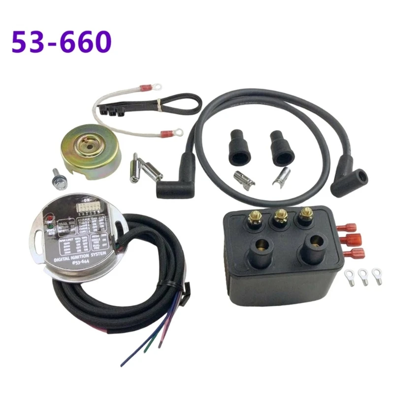 

Programmable Electronic Ignition Suitable for Shovelhead XL 53-660 Improve Engine Power Auto Car Supplies