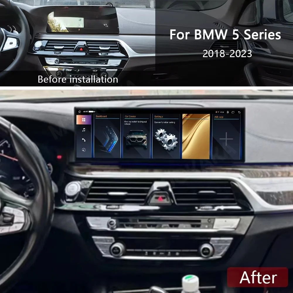 

14.9 Inch Car Radio For BMW 5 Series G30 G38 2018- 2023 Multimedia Player Autoradio Stereo Wireless Carplay Android Auto Screen