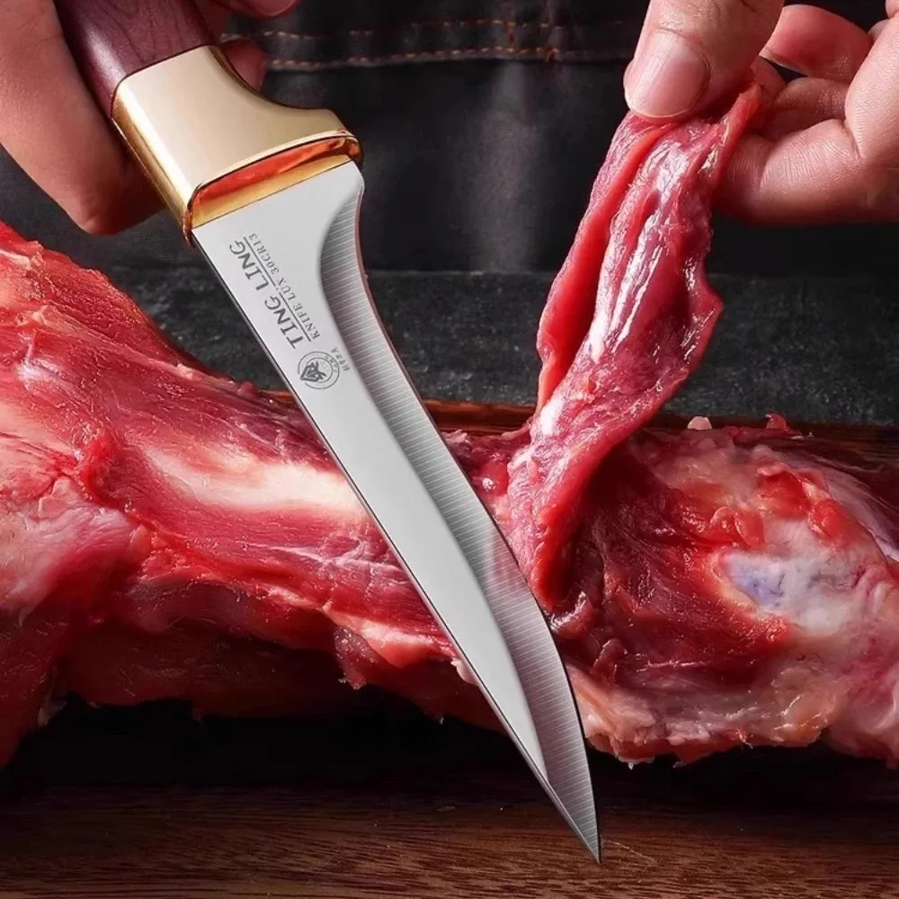New High-Quality Boning Knife Kitchen Utensil Stainless Steel Butcher Knife Professional for bone-picking sheep, pigs and cattle