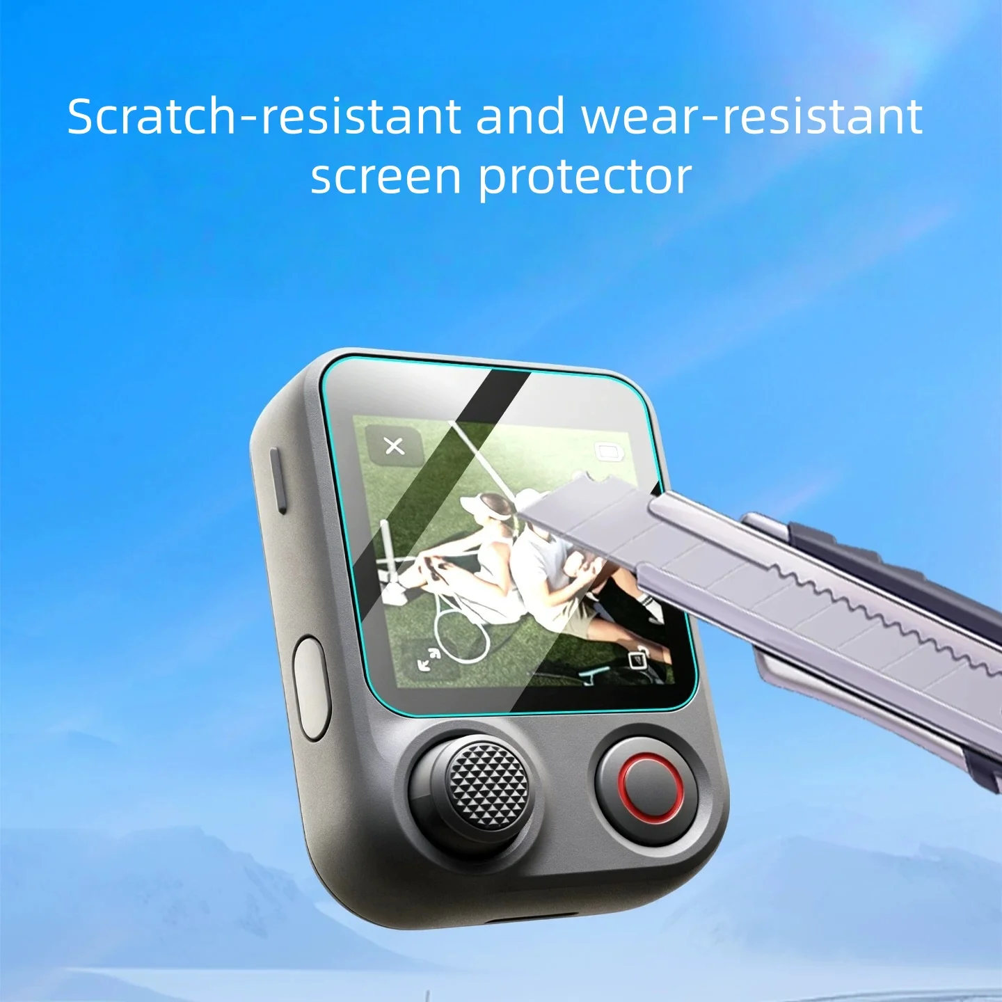 

Tempered glass screen protector for DJI Osmo Mobile 8P