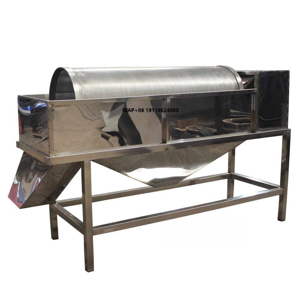 High Performance Portable Grape Seed Rotating Screen Trommel Screen