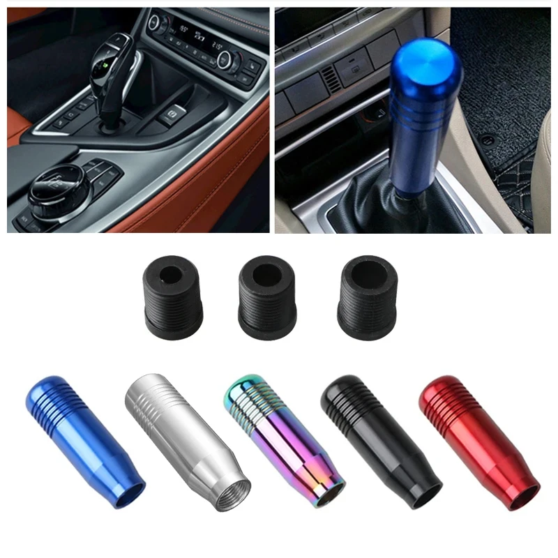 

Universal Car Aluminum Gear Shift Knob Stick Transmission Gearstick Lever Shifter Interior Accessories