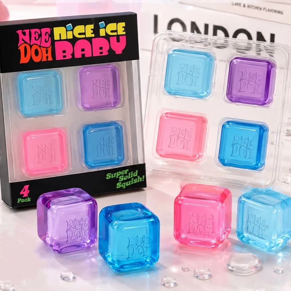 2026 Needoh Nice Cube, Sensory Toys, Anti-Stress Blocks, Stress Relief Jigsaw, Pressure Relief, Souvenir for Kids