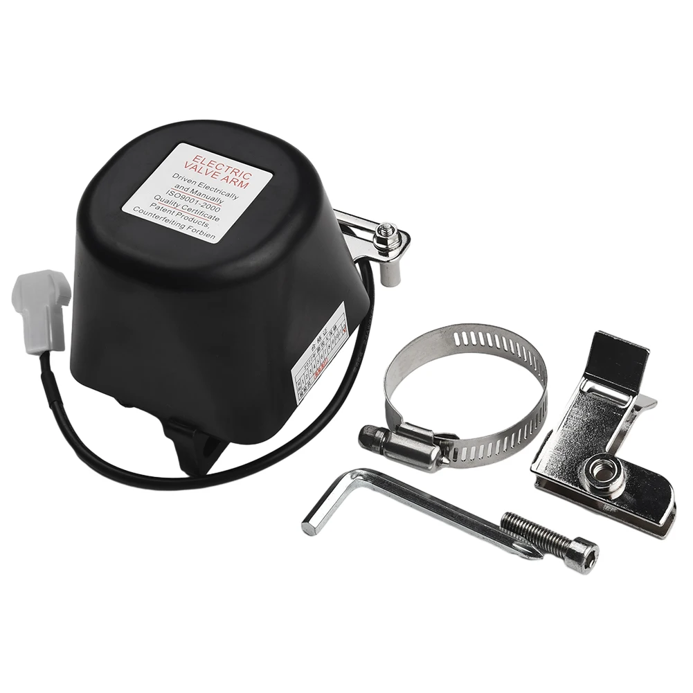 1pc-手動インテリジェントバルブマニピュレータ通常開式水ガスバルブスイッチ検出器付き簡単設置