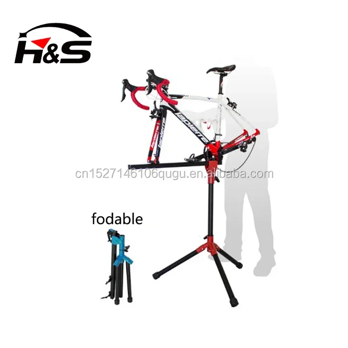 Mountain or Road Bike Maintenance Work Stand for Home or Professional Team Use