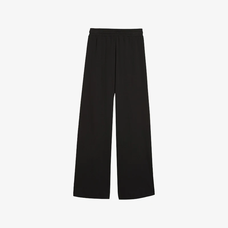 Puma genuine new women's loose ribbed casual sports pants 629006-01