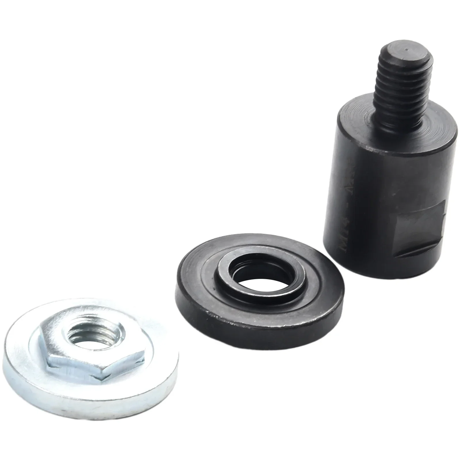 Adaptador de amoladora angular de 3 piezas, placa convertidora, rosca para almohadilla de pulido, soporte de disco de corte, herramientas de amoladora angular, M14/M10