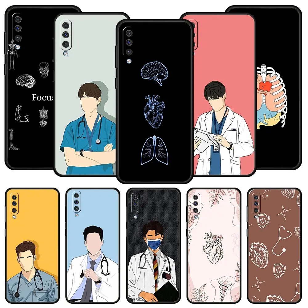 

Doctor Nurse Medical Medicine Health Case For Samsung A54 A52 A24 A14 A50 A40 A20S A20E A06 A12 A22 A34 A42 5G A04s A16 Cover