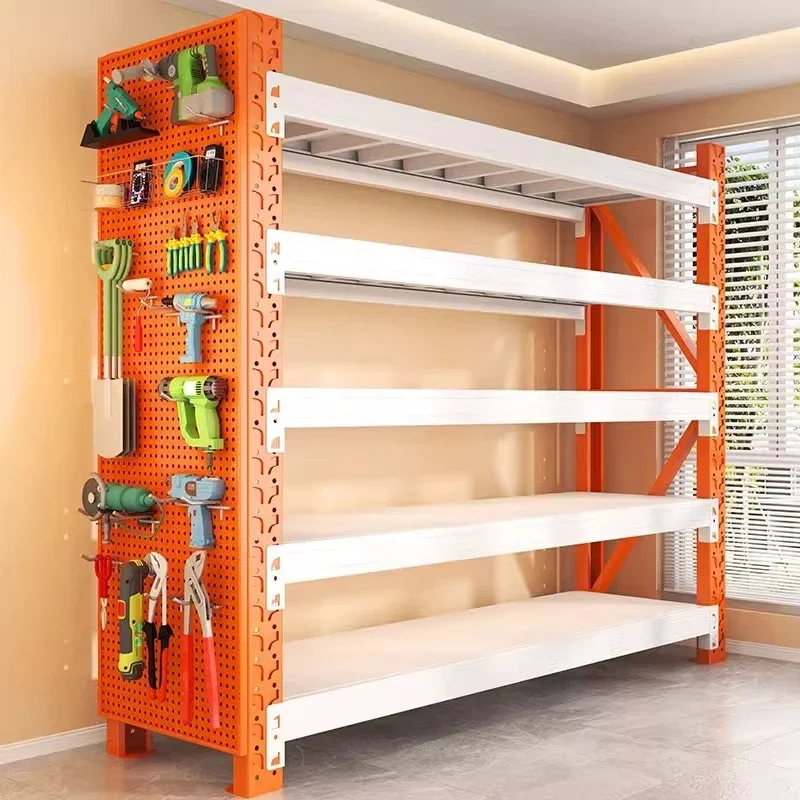 

Warehouse thickened shelves Industrial heavy-duty multi-layer shelves Multifunctional steel storage Commercial display racks