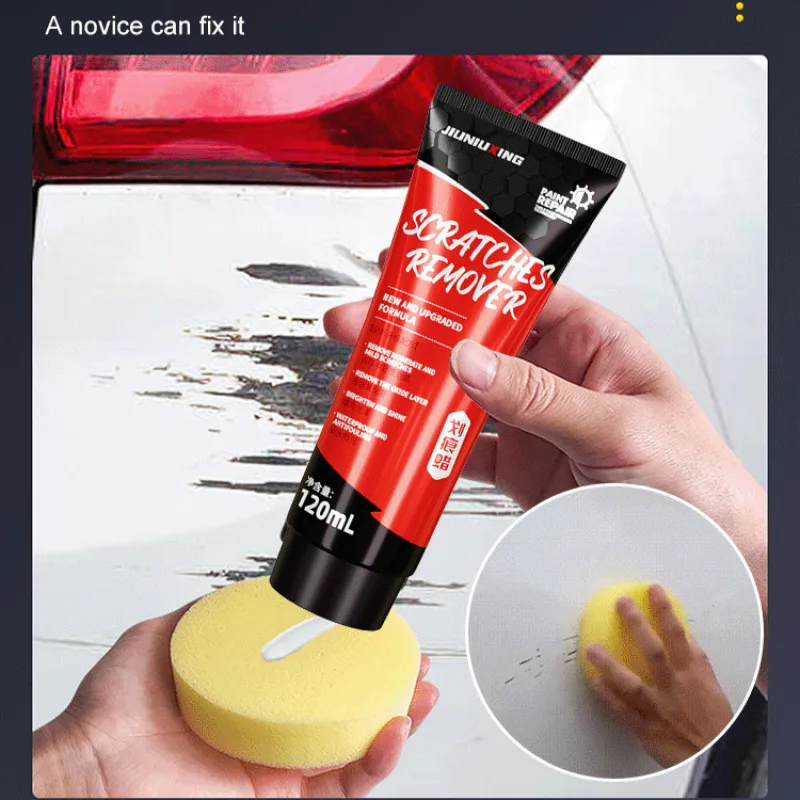 

Профессиональное средство для удаления царапин с автомобильной краской, 120 мл, средство для полировки и ремонта царапин, простое в использовании для легких царапин, для всех