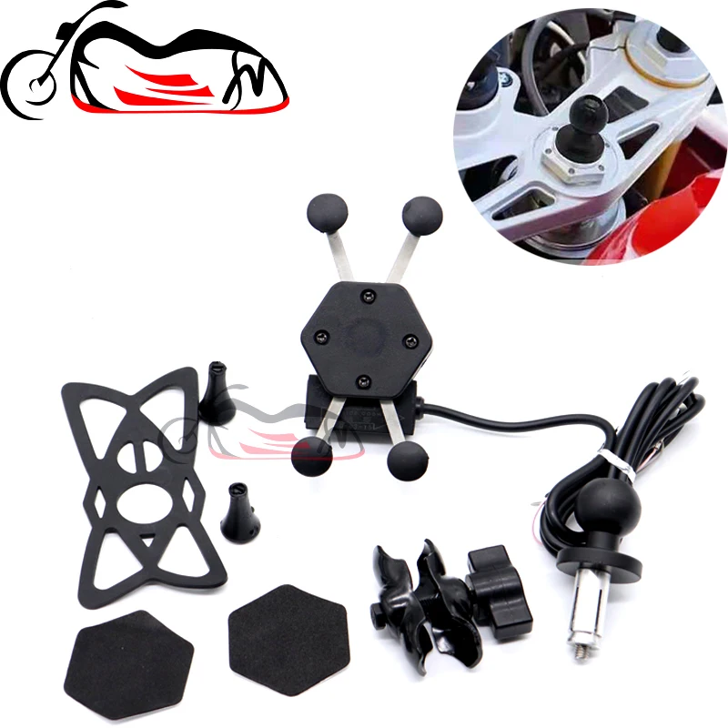 

GPS Phone Frame For SUZUKI HAYABUSA GSX-R 600 750 1000 GSXR 2001-2022 Bracket Navigation Mobile Holder Motorcycle Accessories