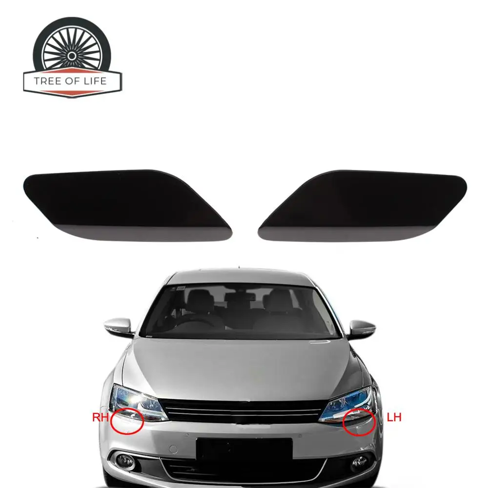 

5C6955109 5C6955110 Front Headlight Washer Cover Headlamp Spray Nozzle Jet Cap For VW JETTA IV 2011 2012 2013 2014 5C6 955 109