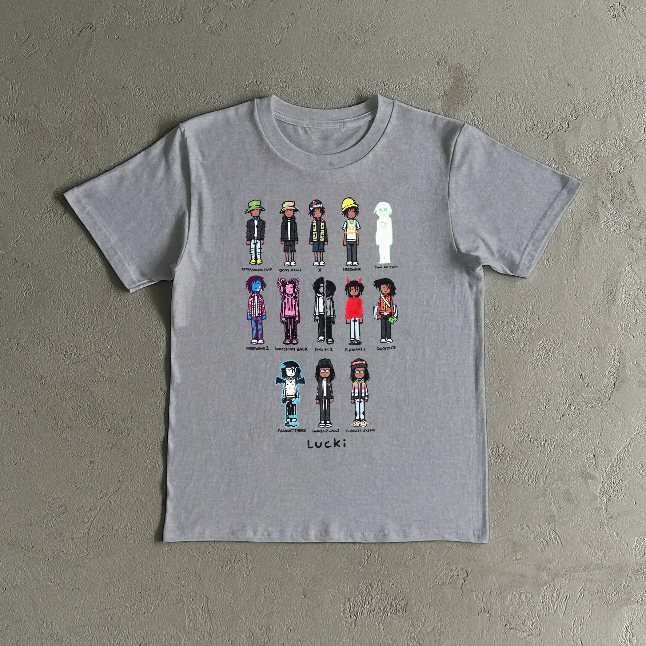 T-shirt Lucki Evolution en coton épais