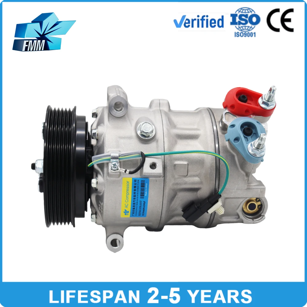 

12V 6PK Auto AC Electric Compressor for Geely SX11 | New Brand Car Aircon Compressor Pump
