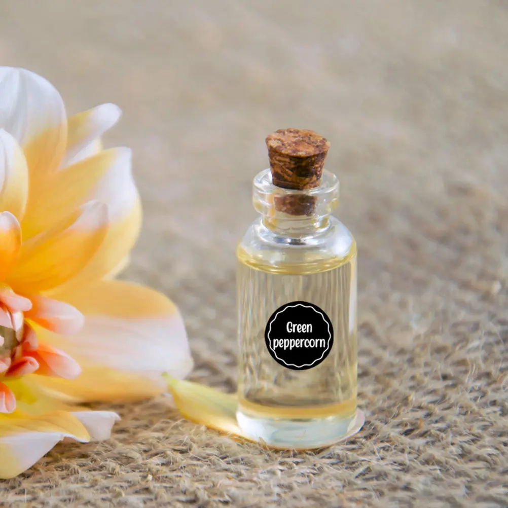 

144Pcs Reusable Spice Stickers Ingredients Label Stickers Clear Matte Finish Black Text White Background for Spice Bottle Jar